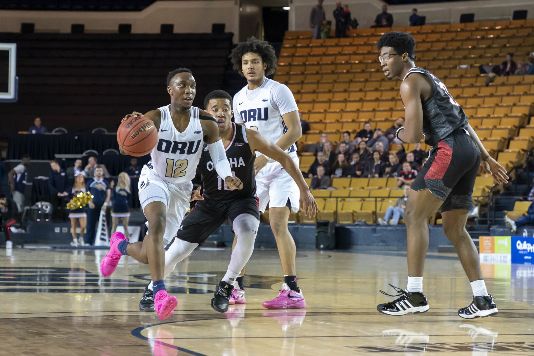 Oral Roberts University faces Omaha - Men's Basketball
